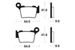 „Tecnium MX/ATV“ sukepintų metalinių stabdžių pagalvėlės - MO291 1022874