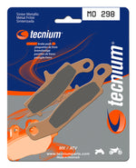 „Tecnium MX/ATV“ sukepinti metaliniai stabdžių pagalvėlės - MO298 1022876