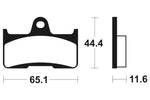 „Tecnium MX/ATV“ sukepintų metalinių stabdžių pagalvėlės - MO299 1022877