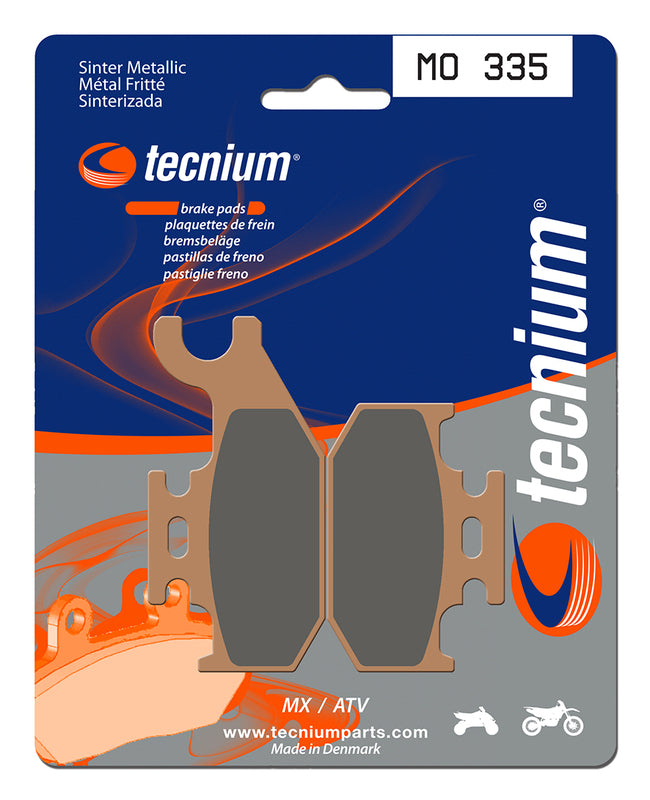 „Tecnium MX/ATV“ sukepinti metaliniai stabdžių pagalvėlės - MO335 1022886