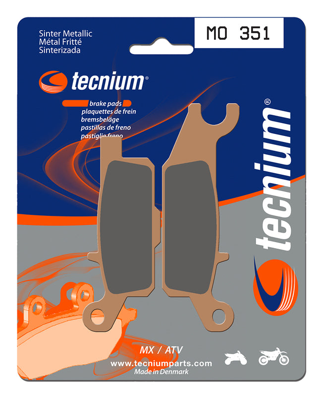 „Tecnium MX/ATV“ sukepintos metalinės stabdžių pagalvėlės - MO351 1022892