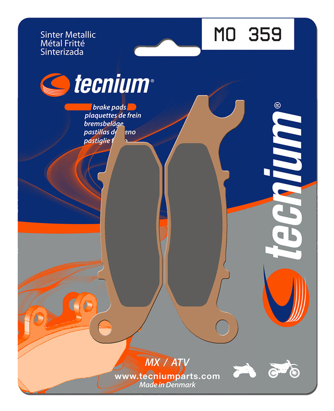 „Tecnium MX/ATV“ sukepinti metaliniai stabdžių pagalvėlės - MO359 1022894