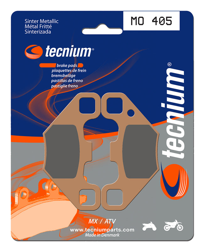 „Tecnium MX/ATV“ sukepintų metalinių stabdžių pagalvėlės - MO405 1022904