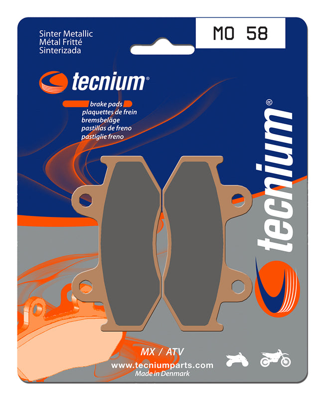 „Tecnium MX/ATV“ sukepintų metalinių stabdžių pagalvėlės - MO58 1022914