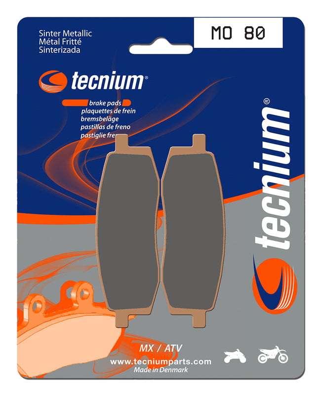 „Tecnium MX/ATV“ sukepinti metaliniai stabdžių pagalvėlės - MO80 1022920