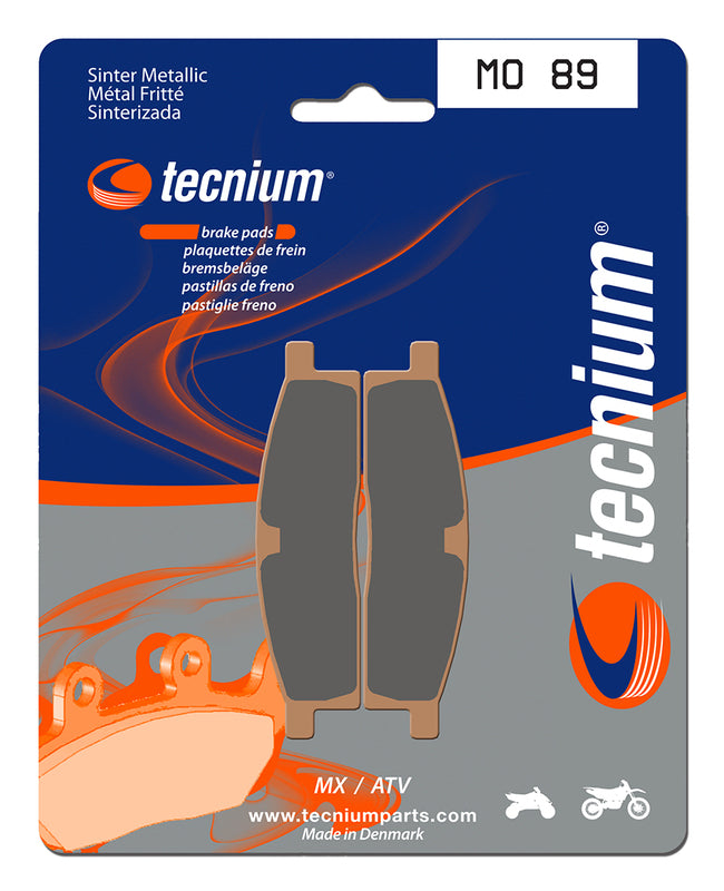 Tecnium MX/ATV sinterirani metalni kočni jastučići - MO89 1022923