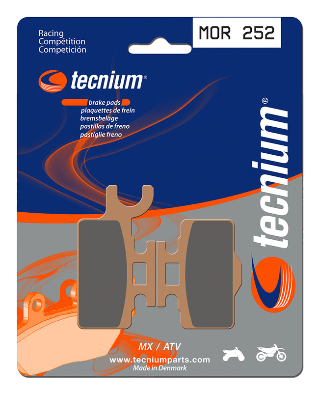 Tecnium Racing MX/ATV sinterirani metalni kočni jastučići - MOR252 1022963