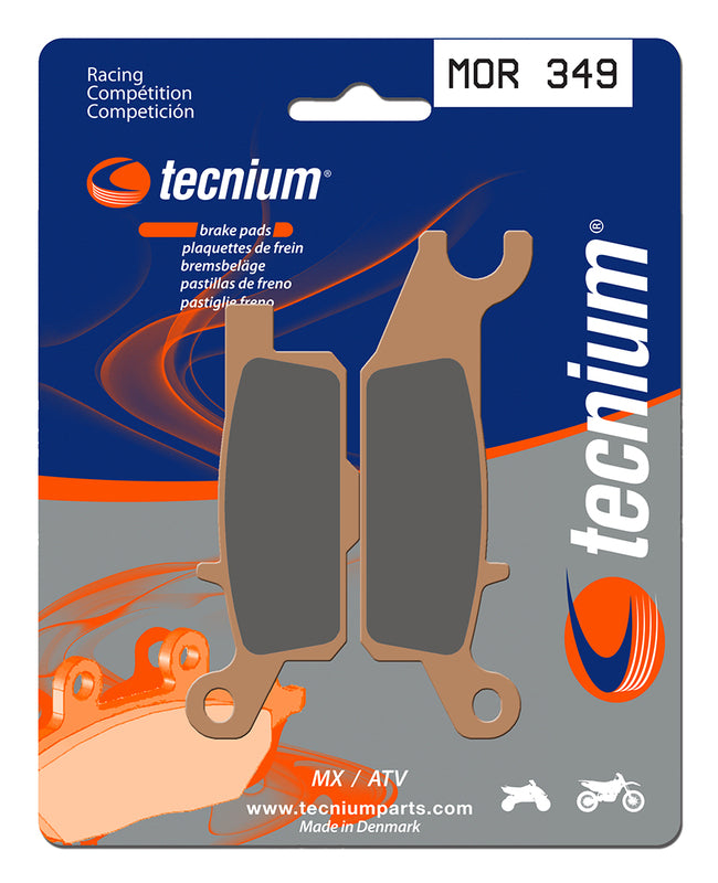 Tecnium Racing MX/ATV sinterirani metalni kočni jastučići - MOR349 1022993