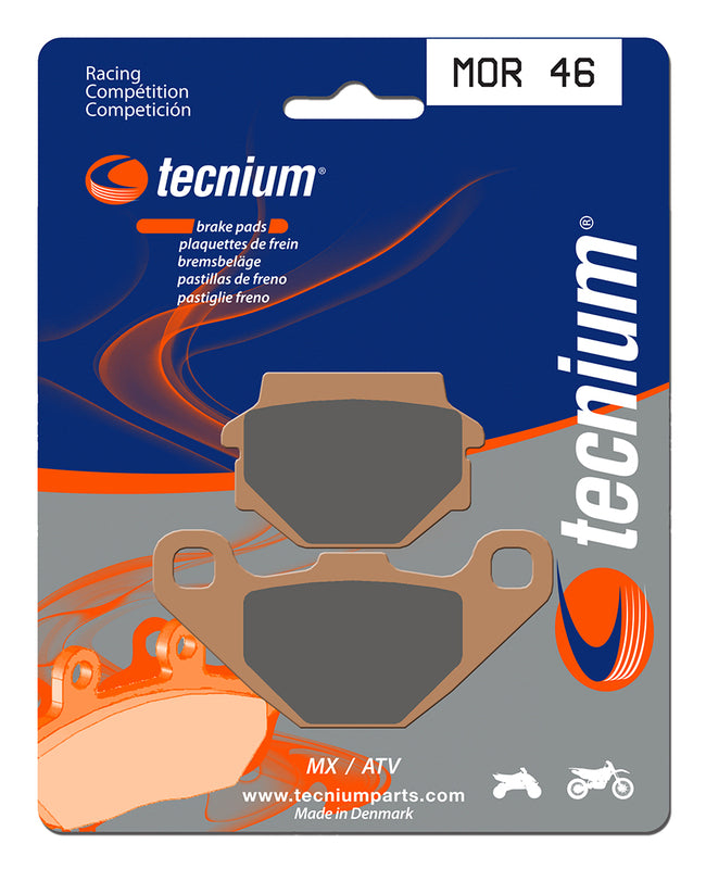 „Tecnium Racing MX/ATV“ sukepintos metalinės stabdžių pagalvėlės - MOR46 1023018