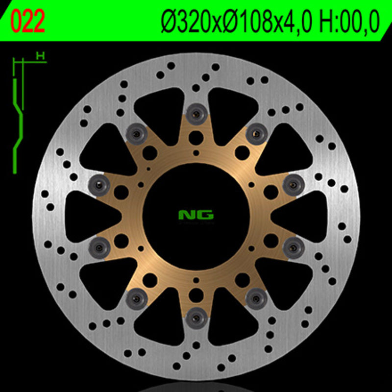 Ng kočni disk krug 022