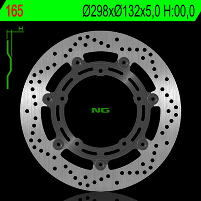 Ng bremžu disks 165. kārta