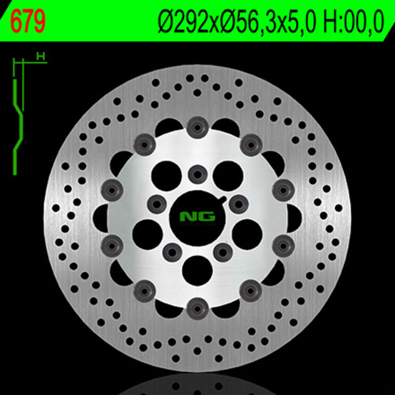 Ng brzdový disk kolo 679