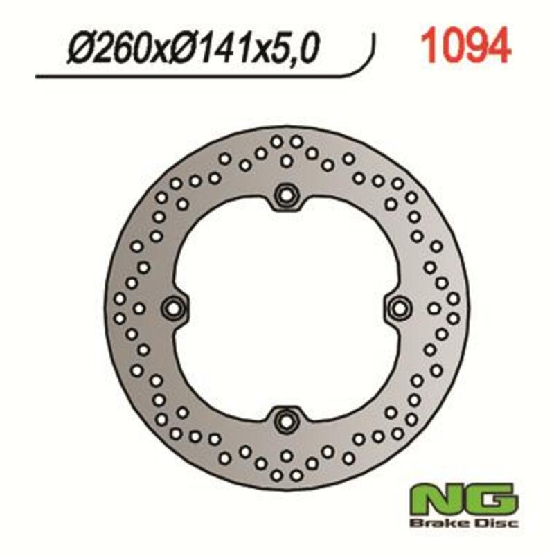 Ng brake disc round 1094