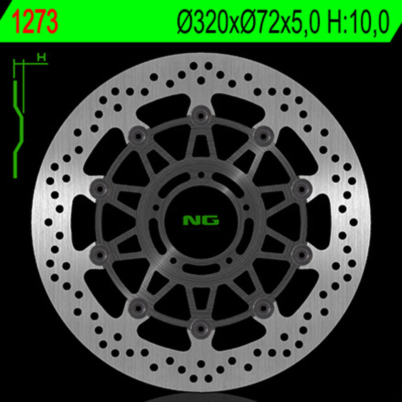 Ng brzdový disk kolo 1273