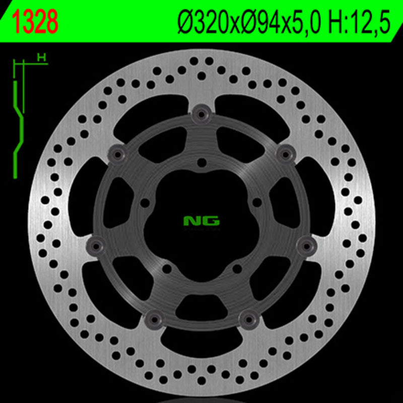 Ng brzdový disk kolo 1328