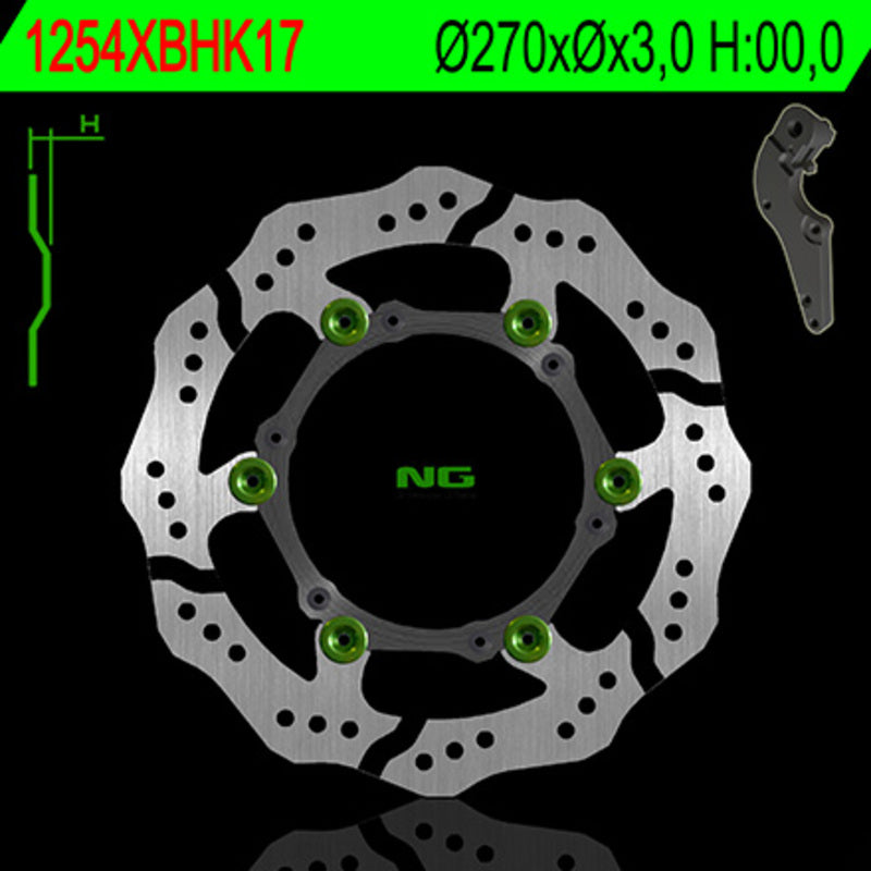 Ng kočni disk val 1254xbh