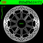 Ng brzdový disk kolo 1260 g