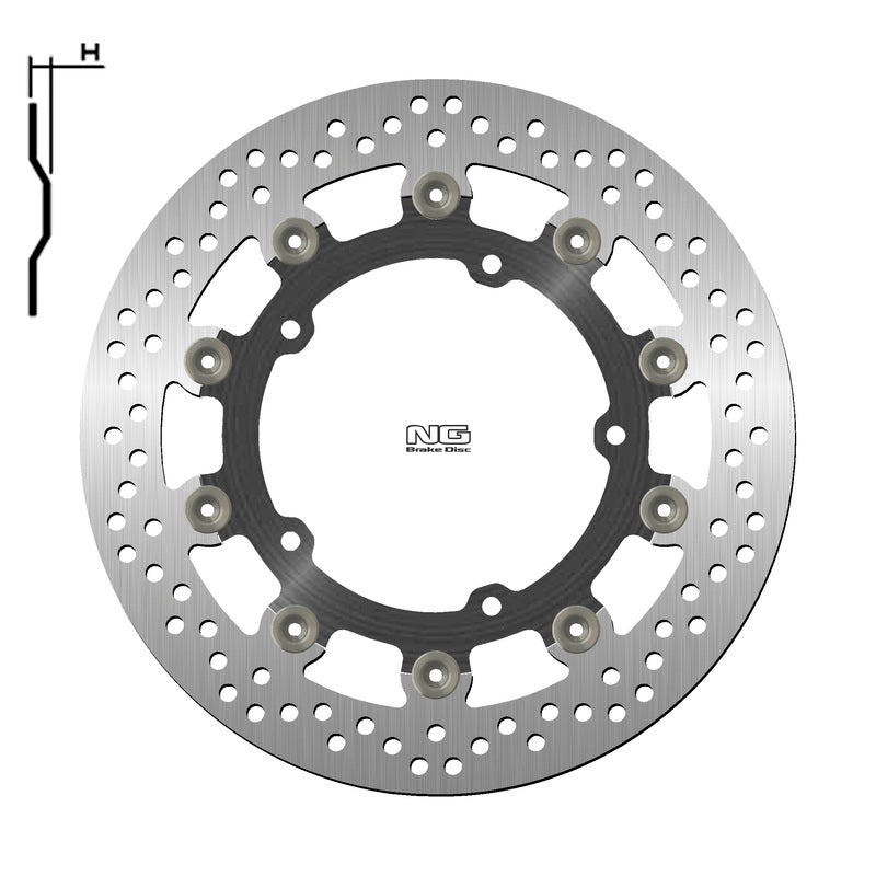 Ng kočni disk krug 1786g