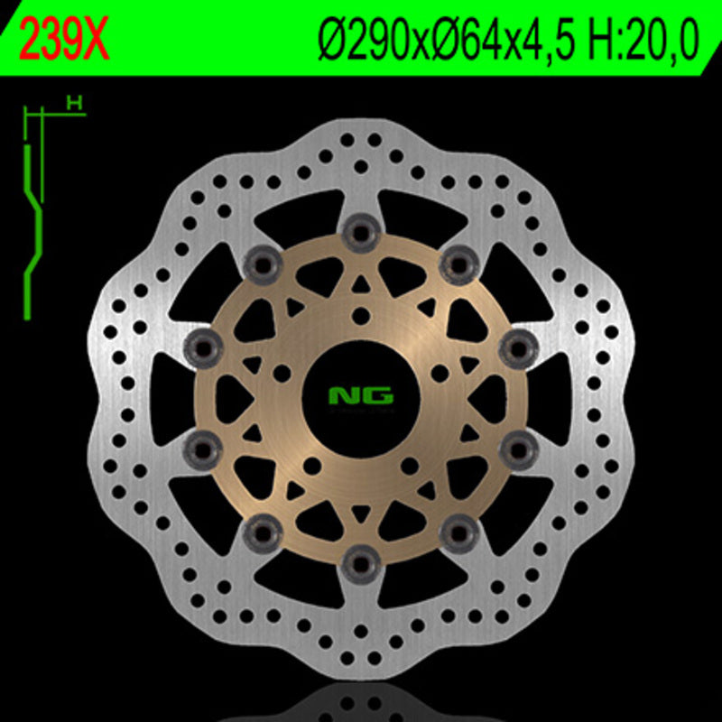 Ng kočni disk val 239x