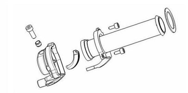 Piaggio droseļvārsts apstrādā 112 mm diapazonu 50cc+LX125 3748.03-00
