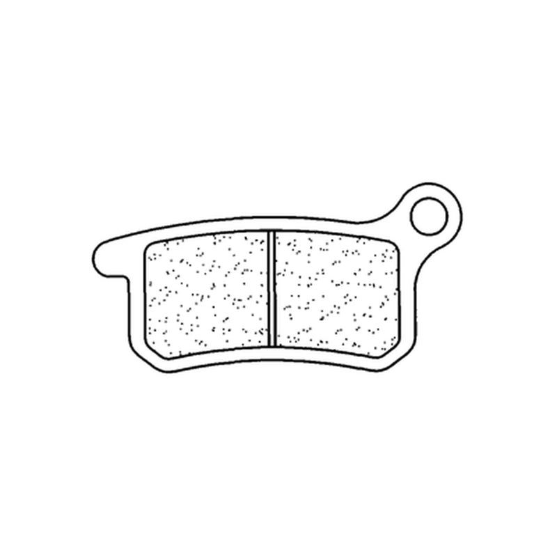 CL BRAKES Off-Road sinterēta metāla bremžu uzlikas - 1078MX10 1078MX10 