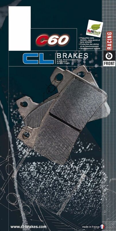 CL BRAKES sacīkšu sinterēta metāla bremžu uzlikas - 1177C60 1177C60 