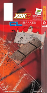 CL BRAKES Ulične sinterirane metalne kočione obloge - 1180XBK5 1180XBK5 