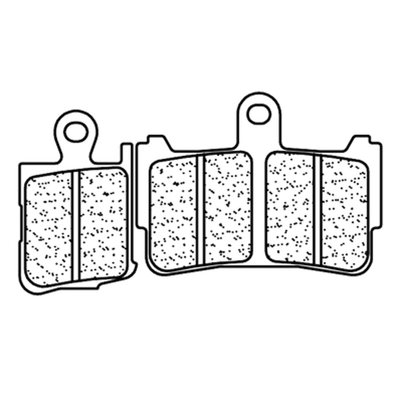 CL BRAKES Ielas sinterēta metāla bremžu kluči - 1216A3+ 1216A3+ 