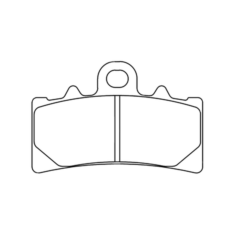 CL BRAKES Gatvės sinterizuoti metaliniai stabdžių trinkelės - 1233A3+ 1233A3+ 