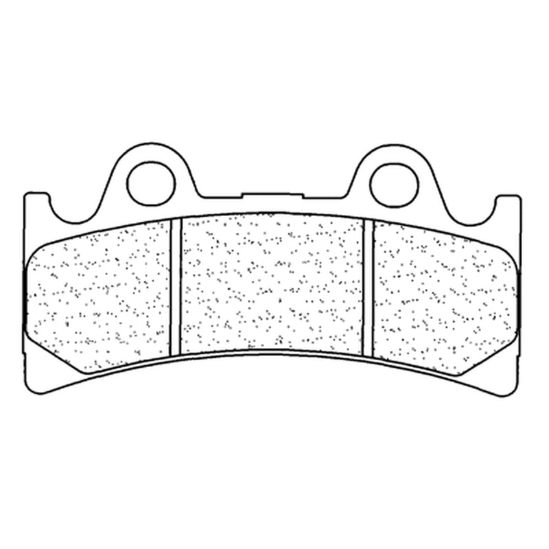 CL BRAKES Gatvės sinterizuoti metaliniai stabdžių trinkelės - 2254A3+ 2254A3+ 