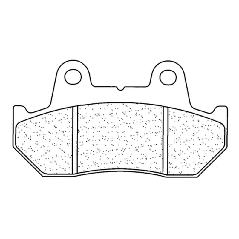 CL BRAKES Gatvės sinteriniai metaliniai stabdžių trinkelių - 2289S4 2289S4 