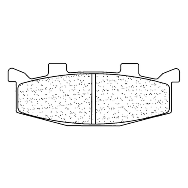 CL BRAKES Gatvės sinterizuoti metaliniai stabdžių kaladėlės - 2304S4 2304S4 