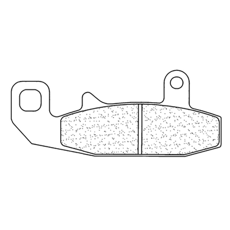 CL BRAKES Ulicové sinterované kovové brzdové doštičky - 2308A3+ 2308A3+ 