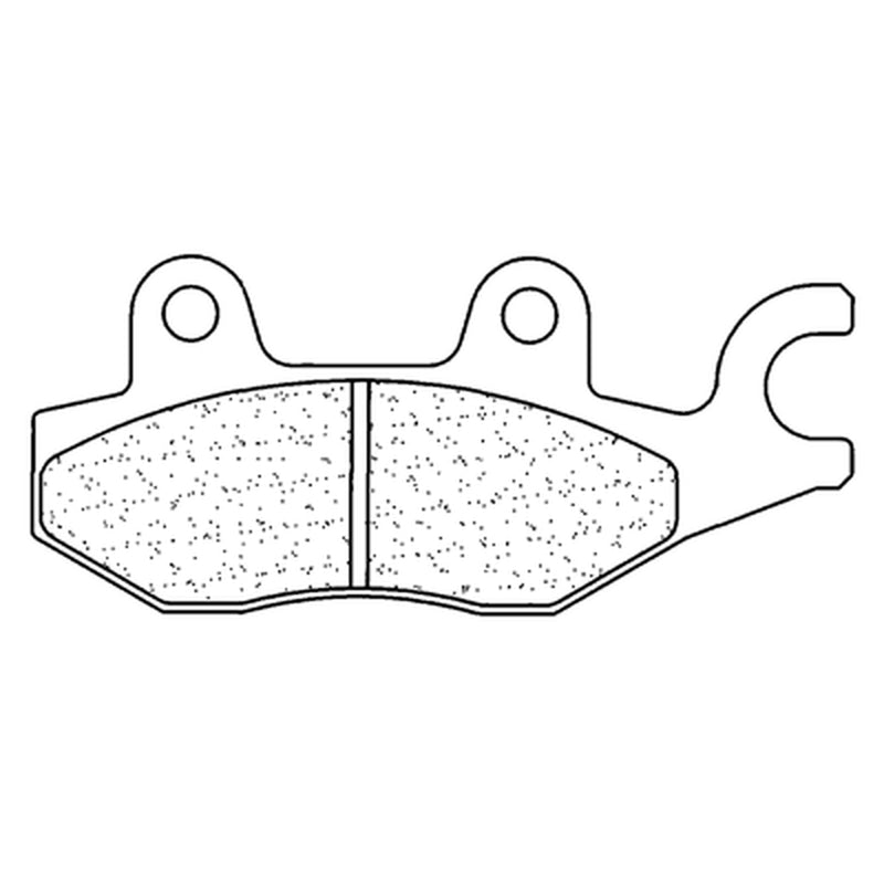 CL BRAKES Ielas sinterēti metāla bremžu uzlikas - 2326A3+ 2326A3+ 