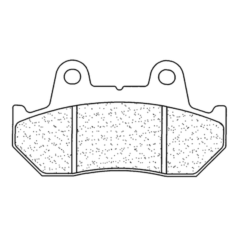 CL BRAKES Gatvės sintetiniai metaliniai stabdžių kaladėlės - 2382RX3 2382RX3 