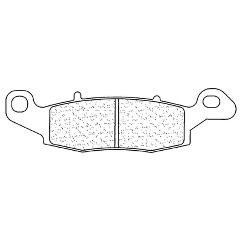 CL BRAKES Gatvės sinterizuoti metaliniai stabdžių kaladėlės - 2383A3+ 2383A3+ 