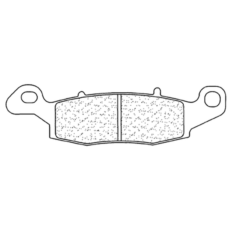 CL BRAKES Gatvės sinterizuoti metaliniai stabdžių trinkelės - 2384S4 2384S4 