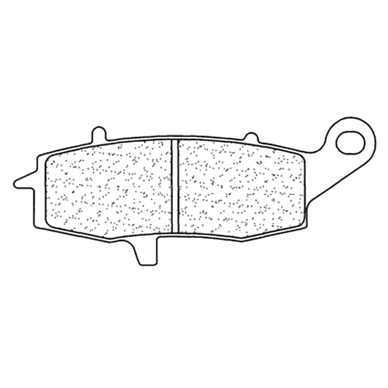 CL BRAKES Gatvės sinterizuoti metaliniai stabdžių trinkelės - 2384S4 2384S4 