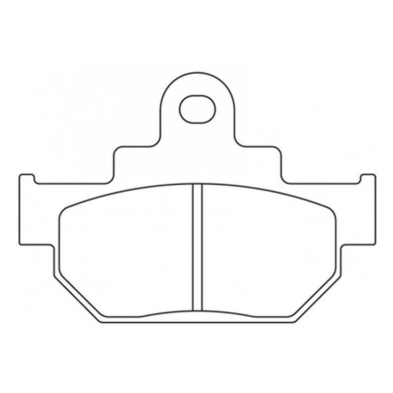 CL BRAKES Ielas sinterēta metāla bremžu uzlikas - 2387S4 2387S4 