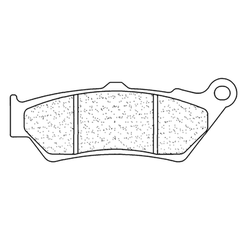 CL BRAKES Gatvės sinterizuoti metaliniai stabdžių kaladėlės - 2396A3+ 2396A3+ 