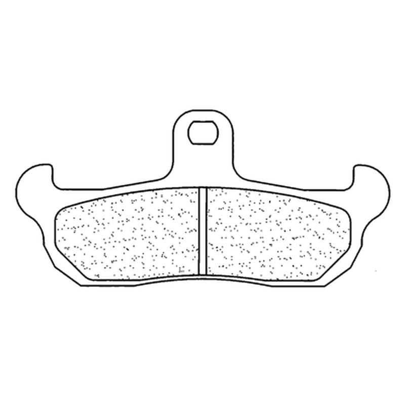 CL BRAKES Off-Road Sinterēta Metāla Bremžu kluči - 2400EN10 2400EN10 