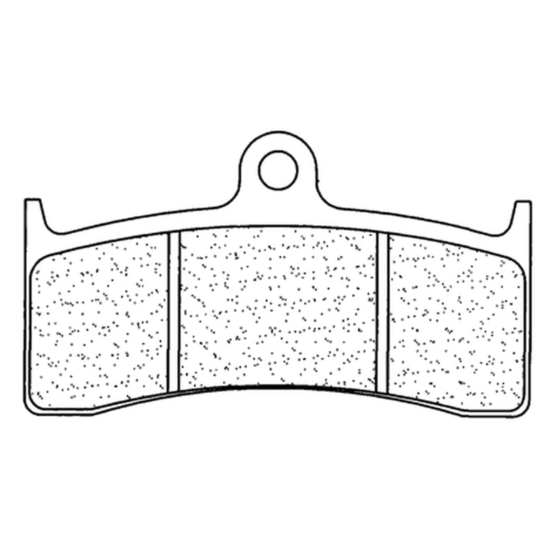 CL BRAKES Gatvės sintetiniai metaliniai stabdžių trinkelės - 2404XBK5 2404XBK5 