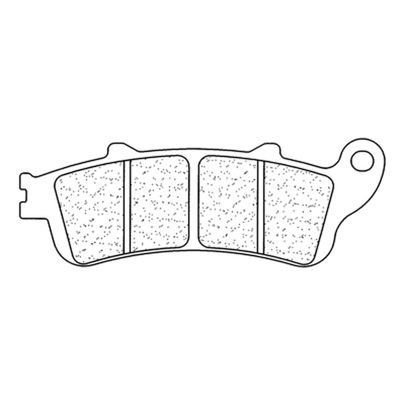 CL BRAKES Gatvės Sintetiniai Metaliniai Stabdžių trinkelių - 2602RX3 2602RX3 