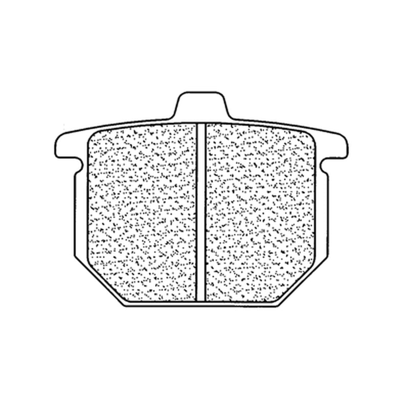 CL BRAKES Ulicové sinterované kovové brzdové doštičky - 2814A3+ 2814A3+ 