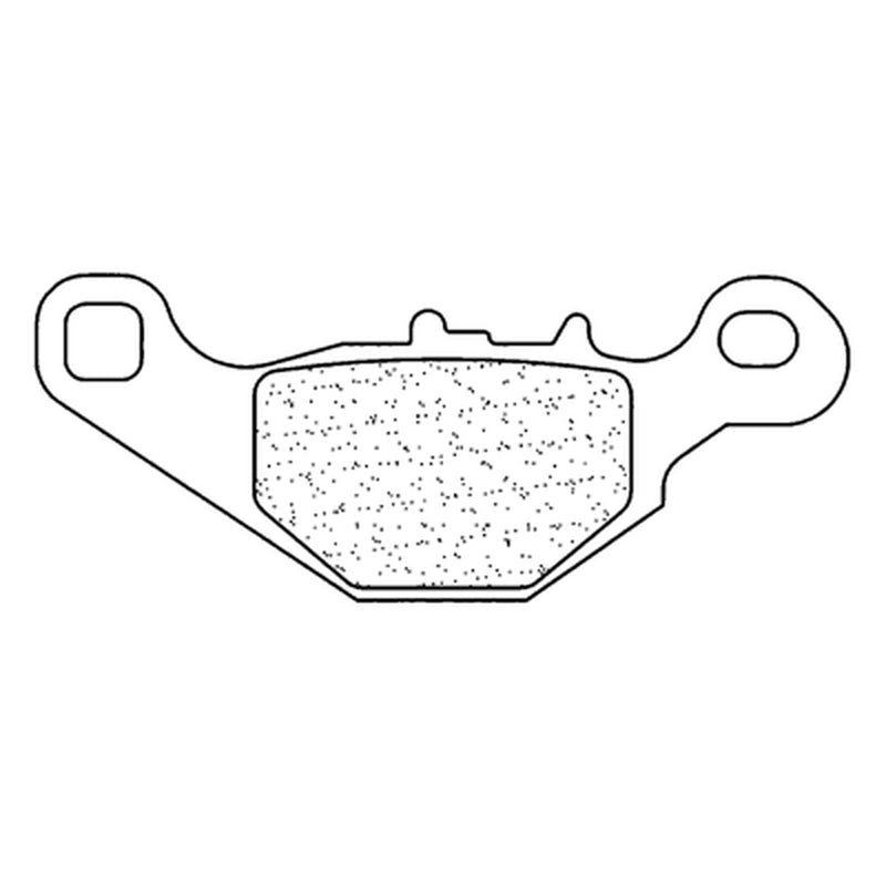 CL BRAKES Motorolerio sinterizuoti metaliniai stabdžių kaladėlės - 3051SC 3051SC 