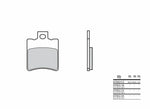 BREMBO Scooter Carbon Ceramic Brake pads - 07002 07002