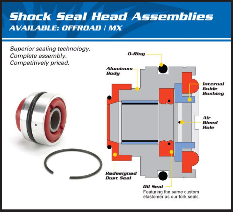 ALL BALLS Shock Absorber Rod Seal Yamaha 37-1118