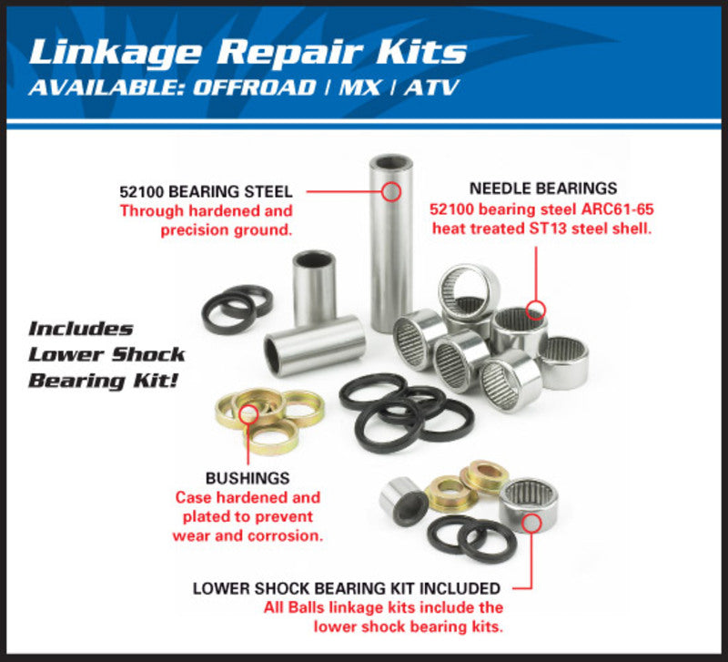 ALL BALLS Suspension Linkage Repair Kit Suzuki RM125/250 27-1074