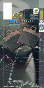 CL BRAKES Scooter Sintered Metal stabdžių kaladėlės - 3096SC 3096SC 