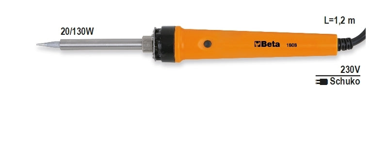 BETA Dual Rating Soldering Iron with Steel tips 018080001